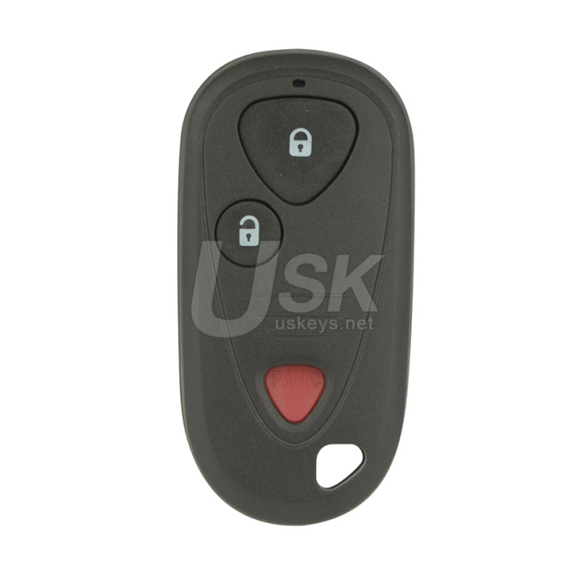 FCC ID E4EG8D-444H-A Keyless Entry Remote Shell 3 button for Acura MDX RSX 2001-2006
