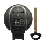 FCC NBGIDGNG1 Smart Key Shell 4 Button for 2015-2018 Mini Cooper Countryman Paceman PN 9345896-01
