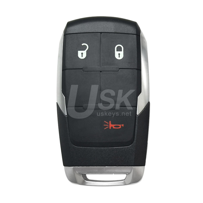 Dodge Ram 2500 3500 4500 5500 2019 -2021 FCC GQ4-76T Aftermarket Smart Key 3 Button PN 68365299AB