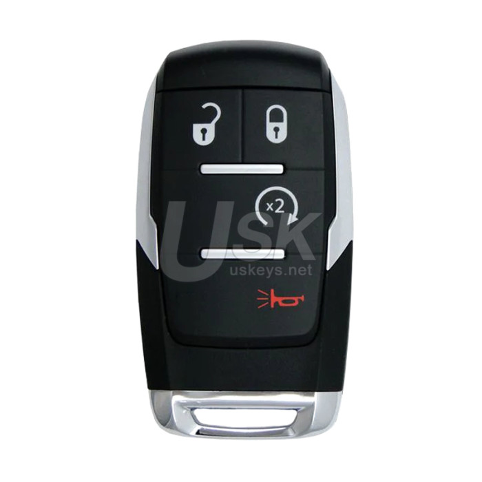 Dodge Ram 2500 3500 4500 5500 2019-2021 FCC GQ4-76T Aftermarket Smart Key 4 Button PN 68365327AB