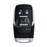 FCC GQ4-76T Smart Key Shell 4 button for 2019-2021 Dodge Ram 2500 3500 4500 5500 PN 68365327AB