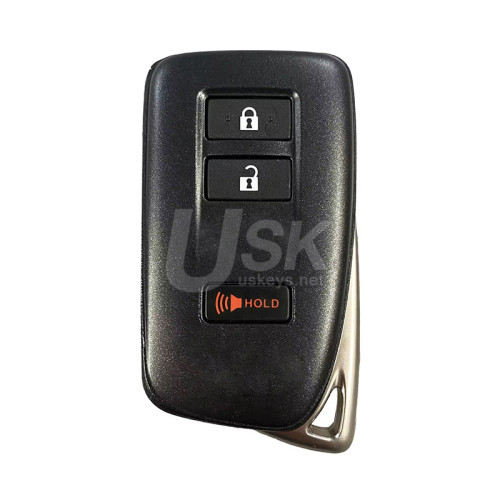 2015-2019 Lexus / 3Button Smart Key / HYQ14FBA / AG Board 2110 (AFTERMARKET)  89904-78460