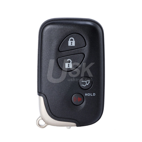 PN 89904-60A00 2012 Lexus LX570 RX350 Smart Key 4 Button FCC HYQ14AEM (Board 271451-6601)