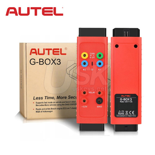 Autel G-BOX3 for Mercedes Benz All Key Lost Work with Autel IM608 PRO II/ IM608 PRO/ IM608 II