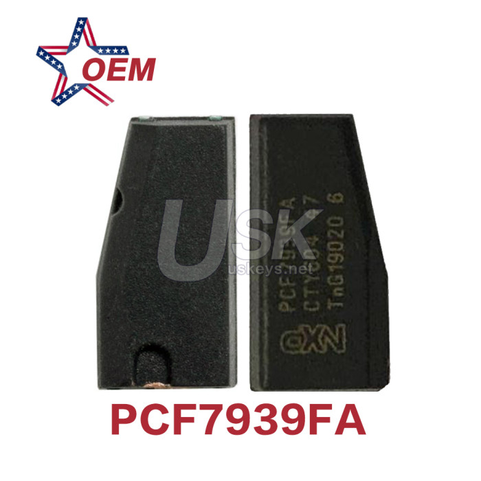 Original / Aftermarket Ford Hitag Pro ID49 PCF7939FA 128 Bit Transponder Chip