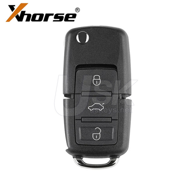 Xhorse XKB520EN Second Generation Wire Universal Remote For VW B5 Style 3 Button for Xhorse VVDI Key Tool