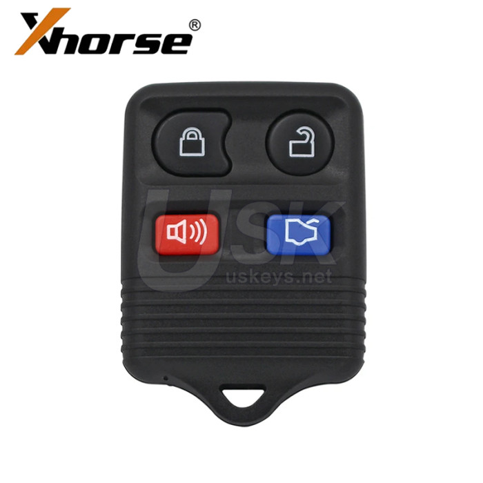 Xhorse XKFO02EN Ford Style Wire Universal Remote 4 Buttons for VVDI