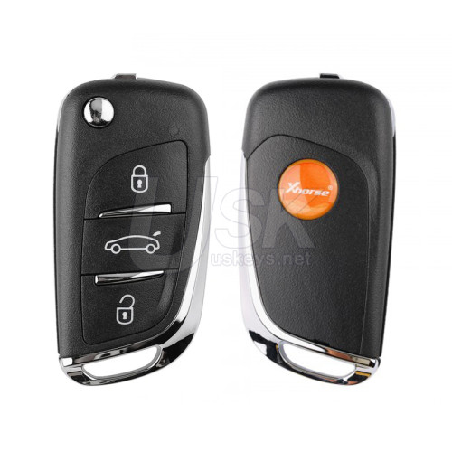 Xhorse XEDS01EN DS Style Super Universal Remote 3 Button for VVDI