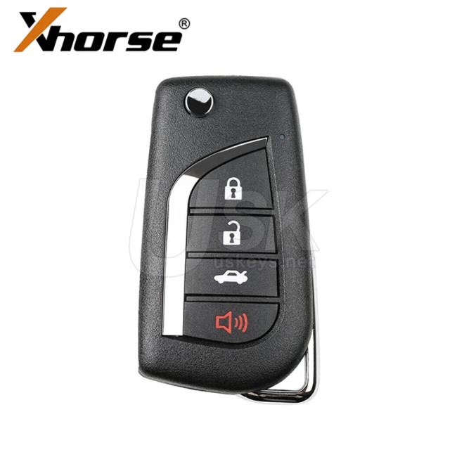 Xhorse XKTO10EN Wire Universal Remote For Toyota 4 Button for Xhorse VVDI Key Tool