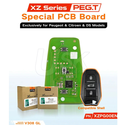 Xhorse XZPG00EN XZ Series PEGT Special PCB Board 3 Button Exclusively for Peugeot & Citroen & DS Models
