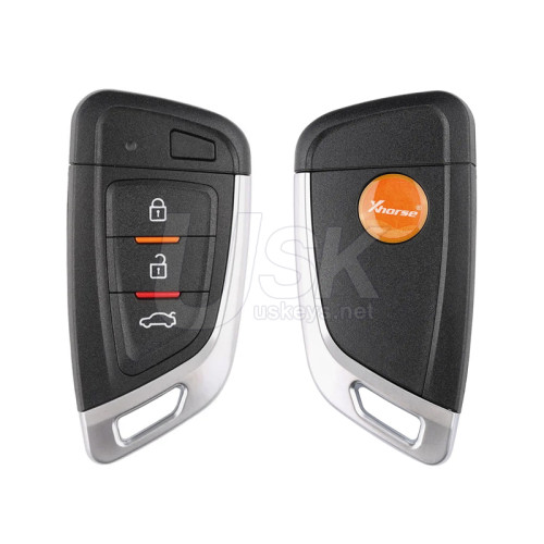 Xhorse XSKF01EN Universal Smart key Remote For 3 Button for Xhorse VVDI Key Tool