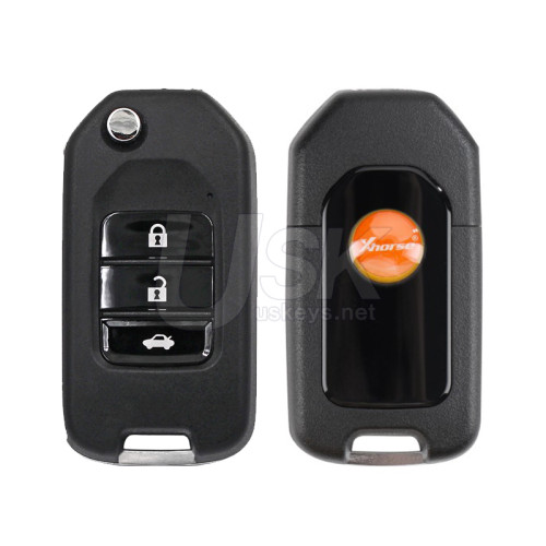 Xhorse XNHO00EN Honda Style Wireless Universal Remote 3 Button for VVDI