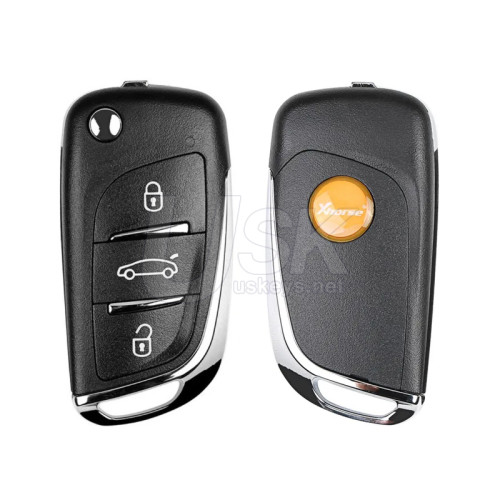 Xhorse XKDS20EN Wire Universal Remote For DS Style 3 Button for Xhorse VVDI Key Tool