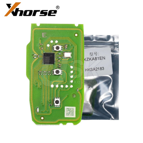 Xhorse XZKA81EN XZ Series K.A Special PCB Board 3 Button Exclusively for Hyundai & Kia Models