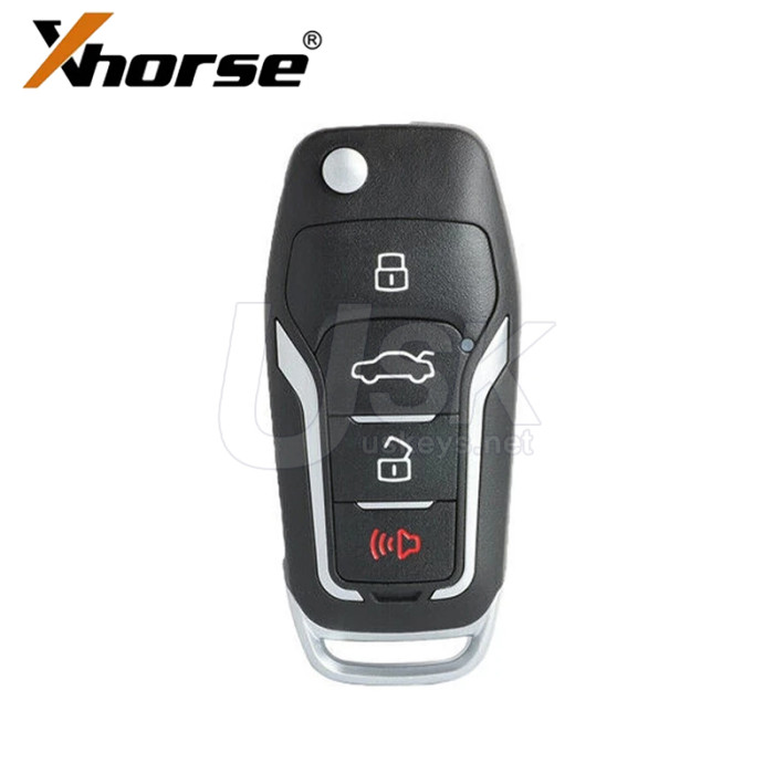 Xhorse XNFO01EN Ford Style Wireless Universal Remote 4 Button for VVDI