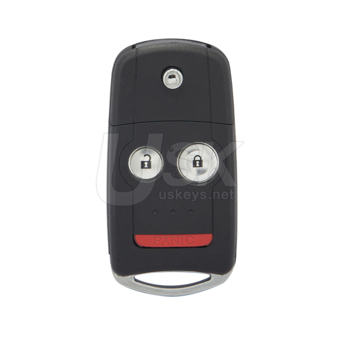 Acura MDX RDX 2008-2013 FCC N5F0602A1A Aftermarket Flip Remote Key 3 Button PN 35111-STX-327