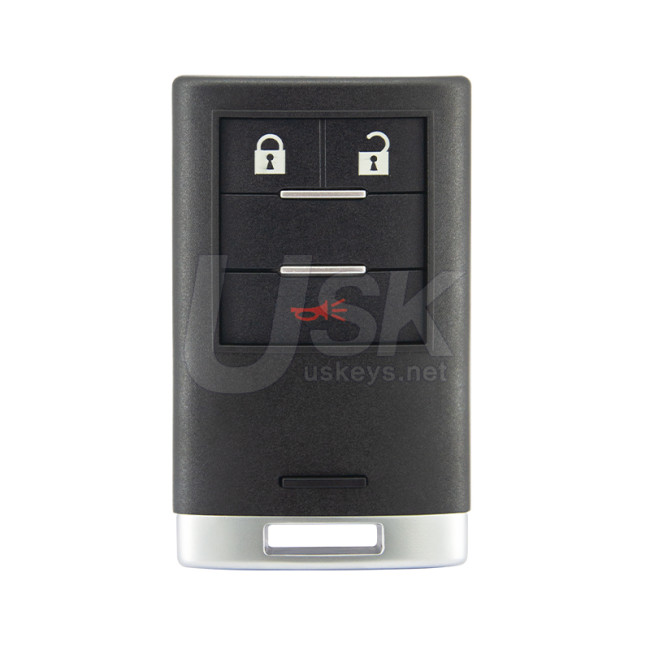 Cadillac SRX 2010-2016 FCC NBG009768T Aftermarket Smart Key 3 Button PN 20984232