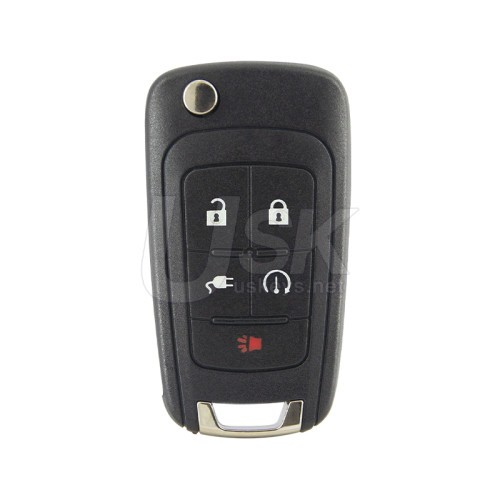 Chevrolet Volt 2011-2015 FCC OHT05918179 Aftermarket Flip Keyless / Proximity Key 5 Button PN 22755321