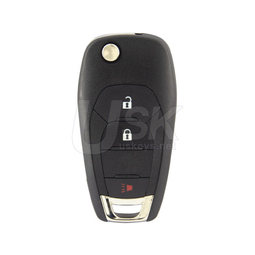 Chevrolet Trax Spark 2019-2022 FCC LXP-T003 Aftermarket Flip Remote Key 3 Button PN 13522783