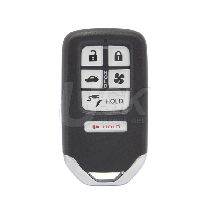 Honda Clarity 2018 FCC KR5V2X Aftermarket Smart Key 6 Button PN 72147-TRW-A01