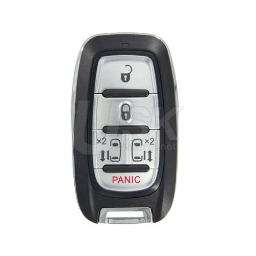 Chrysler Pacifica Voyager 2017-2021 FCC M3N-97395900 Aftermarket Smart Key 5 Button PN 68241531AC
