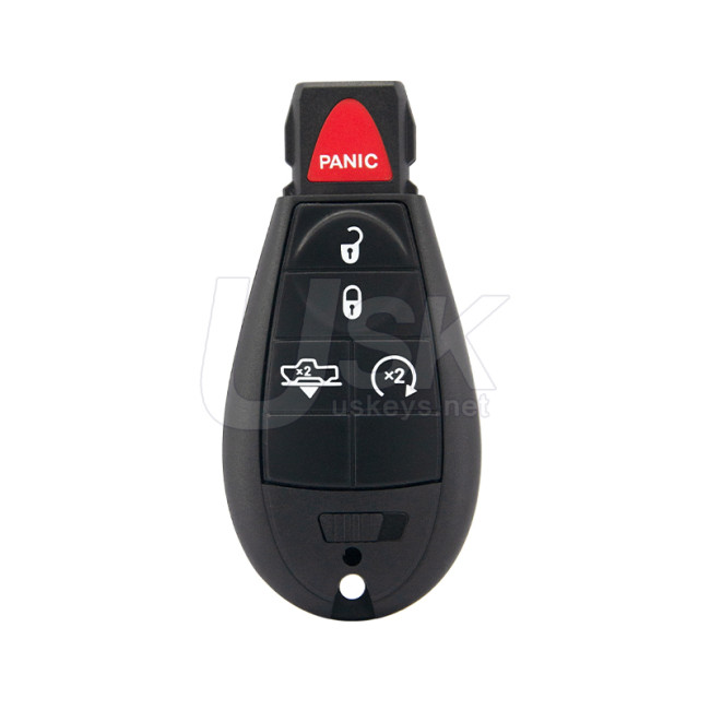 Dodge RAM 1500 2500 3500 2013-2018 FCC GQ4-53T Aftermarket Fobik Key Remote 5 Button PN 68159655