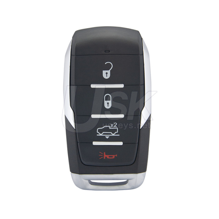 Dodge Ram 1500 Pickup 2019-2021 FCC OHT-4882056 Aftermarket Smart Key 4 Button PN 68291688AD