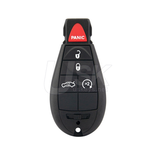 Dodge Dart 2012-2016 FCC M3N32297100 Aftermarket Fobik Key 5 Button PN 56046773AA
