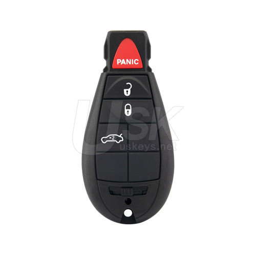 Dodge Dart 2012-2016 FCC M3N32297100 Aftermarket Fobik Key 4 Button PN 56046771AA
