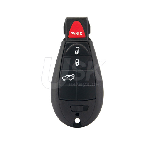 Jeep Grand Cherokee Dodge Durango 2009-2013 FCC IYZ-C01C Aftermarket Keyless Go Fobik Key 4 Button PN 56046734 AH