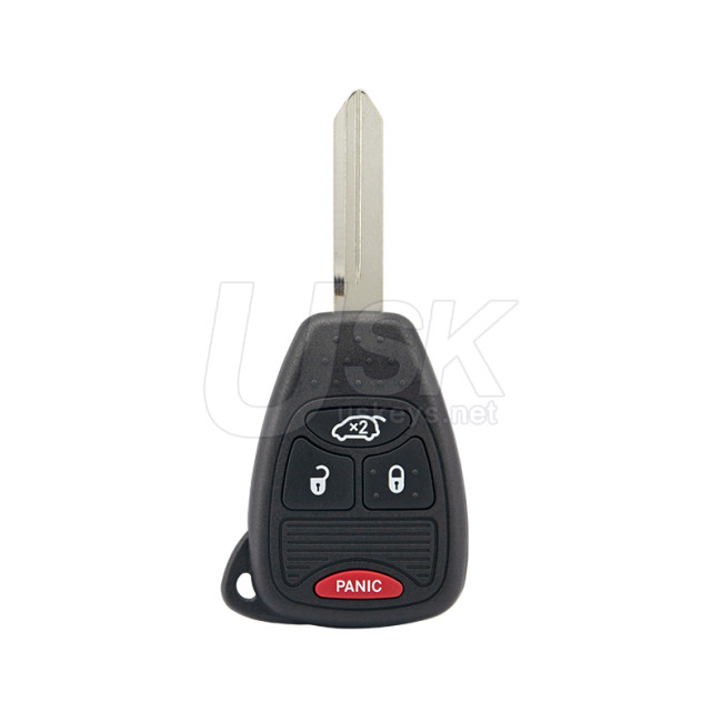 Chrysler Dodge Jeep 2004-2016 FCC OHT692427AA KOBDT04A Aftermarket Remote Head Key 4 Button PN 56040649AC