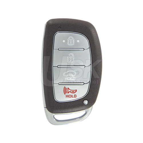 Hyundai Ioniq 2017-2019 FCC TQ8-FOB-4F11 Aftermarket Smart Key 4 Button PN 95440-G2000