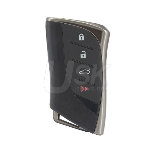 Lexus ES300h ES350 ES350h LS500 2019 FCC HYQ14FBF Aftermarket Smart Key 4 Button PN 8990H-33020 8990H-50010 8990H-50A81