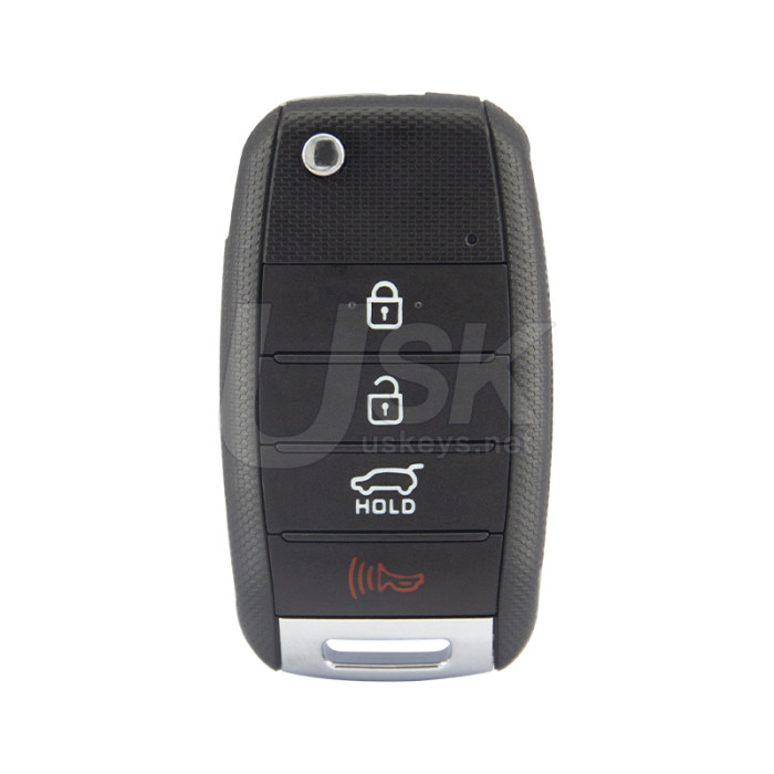 Kia Sportage 2016-2020 FCC TQ8-RKE-4F27 Aftermarket Flip Remote Key 4 Button PN 95430-D9100