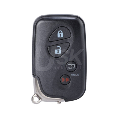 Lexus RX350 RX450h CT200h FCC HYQ14ACX Aftermarket Smart Key 4 Button PN 89904-48191 89904-0E031