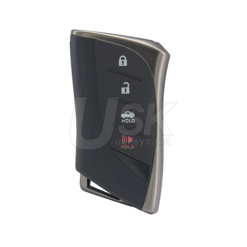 Lexus LC500h 2021 FCC HYQ14FBZ Aftermarket Smart Key 4 Button PN 89904-11690