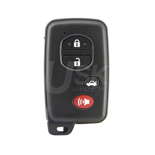 Toyota Avalon Camry 2006-2010 FCC HYQ14AAB Aftermarket Smart Key 4 Button PN 89904-06041 89904-33181 89904-33310