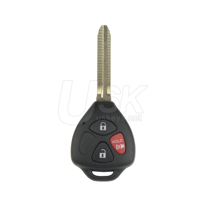 Toyota Scion 2005-2013 FCC MOZB41TG Aftermarket Remote Key 3 Button PN 89070-52850 89070-21120