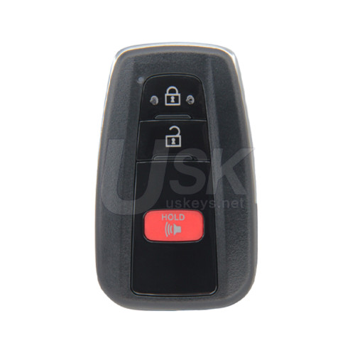 Toyota C-HR 2018-2021 FCC MOZBR1ET Aftermarket Smart Key 3 Button PN 89904-F4020