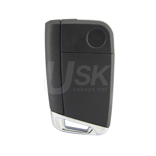 VW Volkswagen Golf GTI PN 5G0 959 752 BE 2015-2019 FCC NBGFS12P01 Aftermarket Keyless Flip Key 4 Button