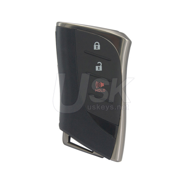 Lexus UX200 2022 FCC HYQ14FBZ Aftermarket Smart Key 3 Button PN 8990H-76100 8990H-76101