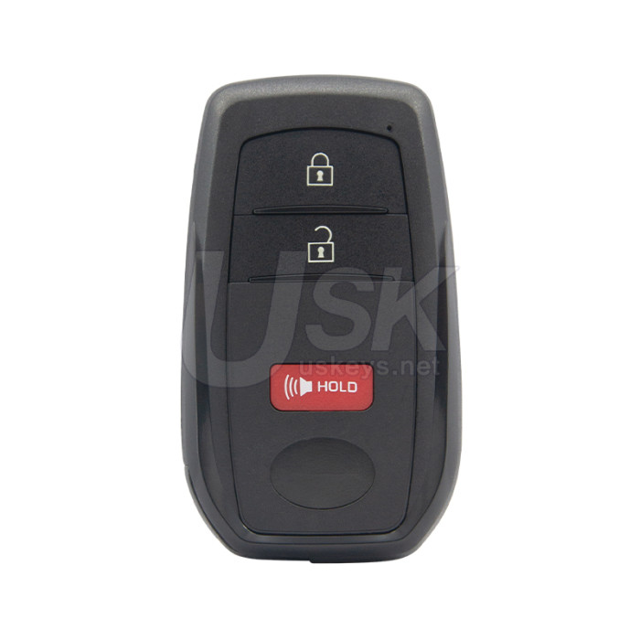 Toyota Prius Sequoia 2023 FCC HYQ14FBX Aftermarket Smart Key 3 Button PN 8990H-47120 8990H-0C030