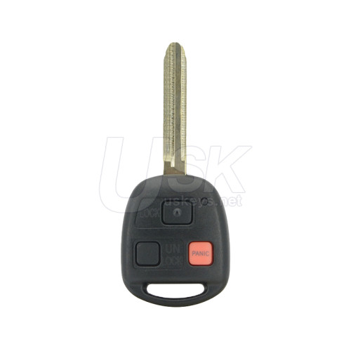Toyota FJ Cruiser 2003-2015 FCC HYQ12BBT Aftermarket Remote Head Key 3 Button PN 89070-35140 89070-60750
