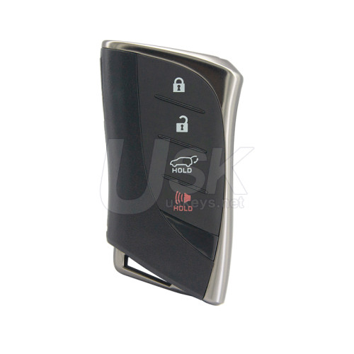 Lexus RX NX LX NX250 NX350 FCC HYQ14FLC Aftermarket Smart Key 4 Button PN 8990H-78020 8990H-78021 8990H-78022