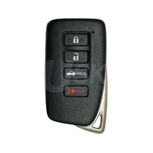 Lexus RCF 2014-2020 FCC HYQ14FBA Aftermarket Smart Key 4 Button PN 89904-24100
