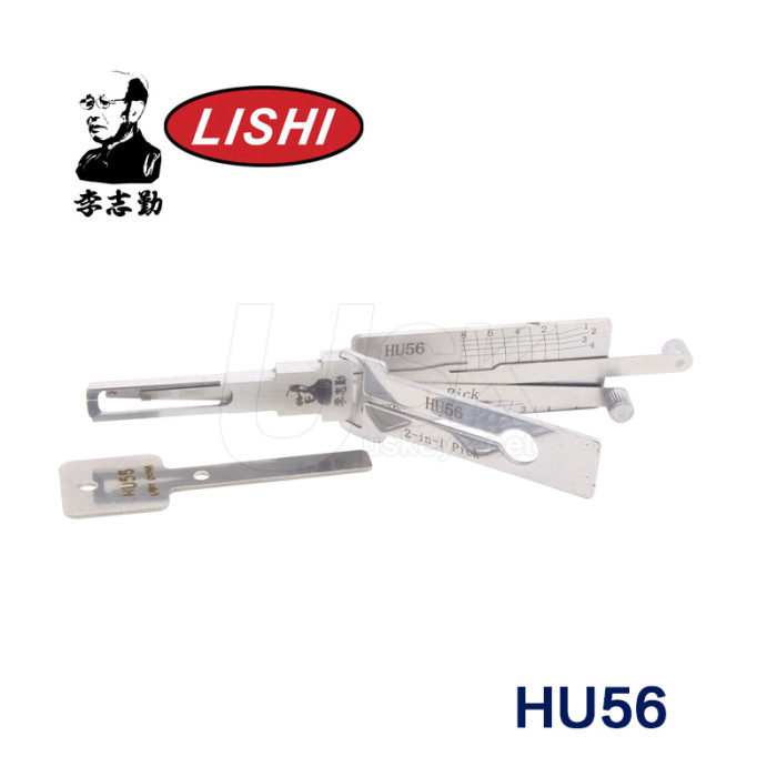 Mitsubishi Volvo Original Lishi HU56 2 in 1 Auto Pick and Decoder