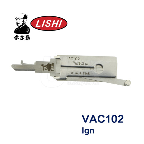Original Lishi VAC102 Ign 2 in 1 Auto Pick and Decoder