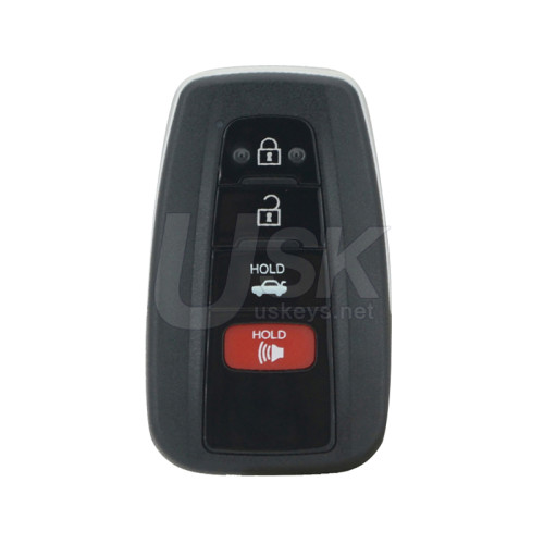 Toyota Corolla 2019-2021 FCC HYQ14FBN Aftermarket Smart Key 4 Button PN 8990H-02030 8990H-12010
