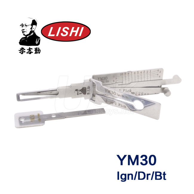 Lishi 2-in-1 Pick YM30 Ign/Dr/Bt