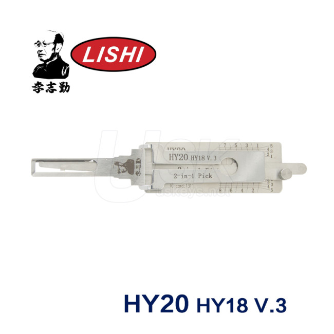 Hyundai Kia Original Lishi HY20 2 in 1 Auto Pick and Decoder